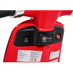 Elektrická motorka Vespa ROMA Scooter - červená